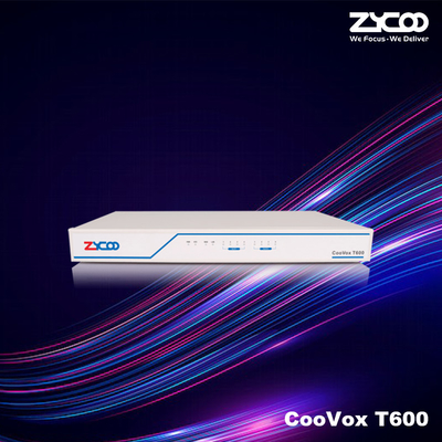 Coovox T600 IPPBX Telefon Sistemi 1 TB Gözetim HDD Desteği 600 Uzantı için