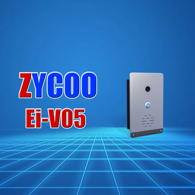 Zycoo Poe İnterkom Sistemi Perakende Kuruluşlar İçin Gümüş Renk