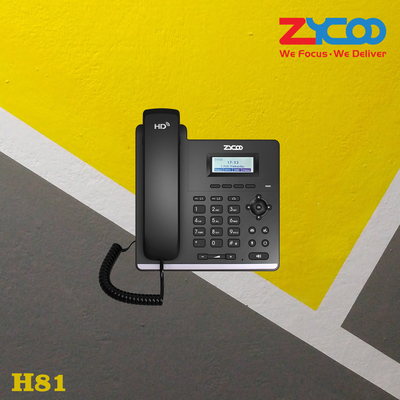 Kurumsal Çalışanlar için DC 5V/0.6A Wifi Masa Telefonu Voip 4.3W