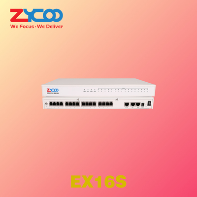 16 X RJ11 FXS Ip Analog Ağ Geçidi 2 X 10/100Mbps Tüm IP Uzantılarıyla