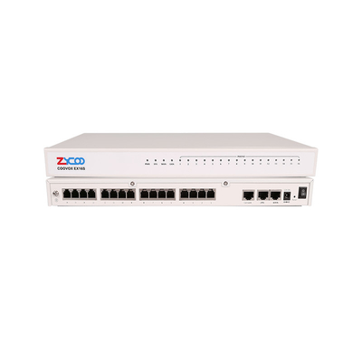 Analog Telefonlar İçin 2 X 10/100Mbps VoIP Ağ Geçitleri FXS Genişletme Voip Telefon Kutusu