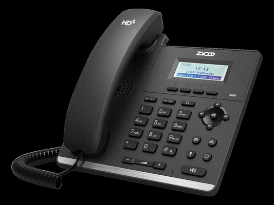 Orta Yöneticiler İçin 2 Hatlı Voip Telefon Sistemi Masaüstü Desteği PoE